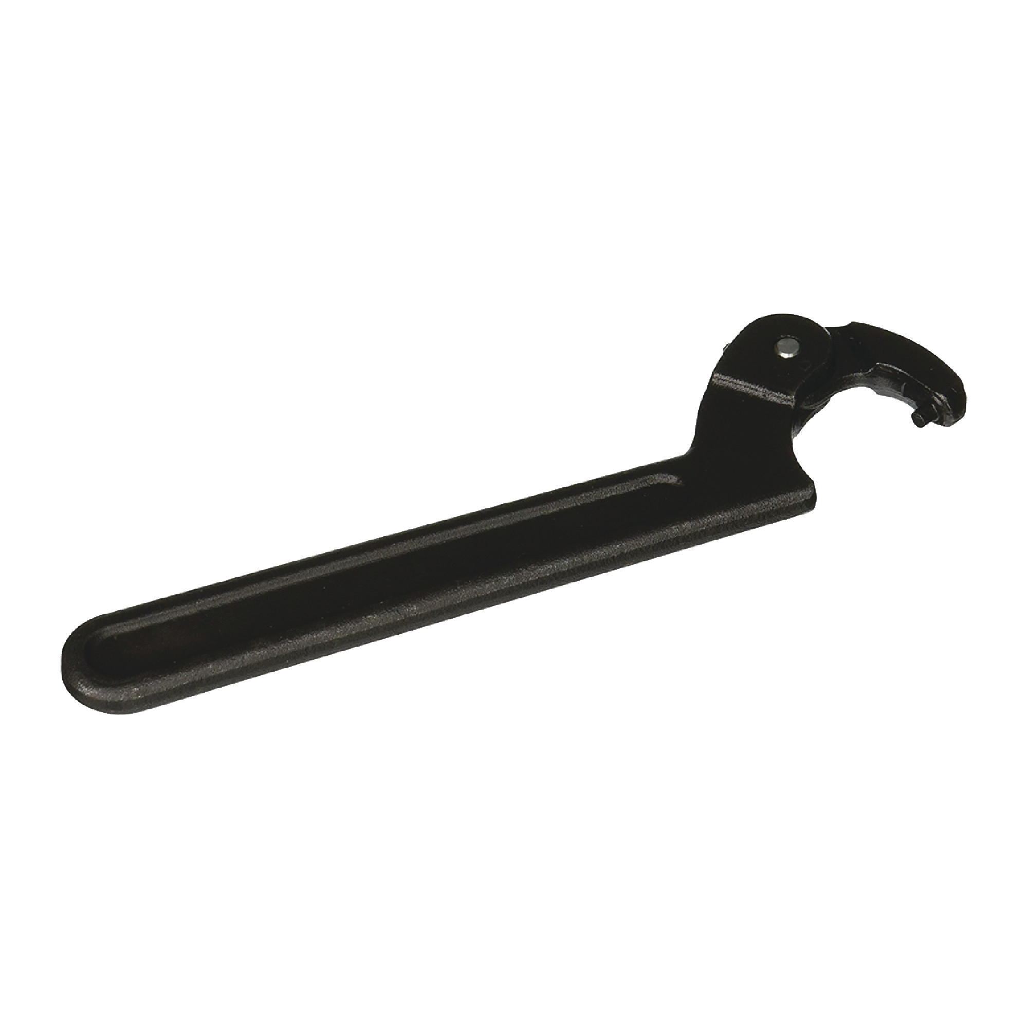 Adjustable Pin Spanner Wrench - Model: O-474A  Diameter: 4-1/2" - 6-1/4"  Overall Length: 9-7/8"