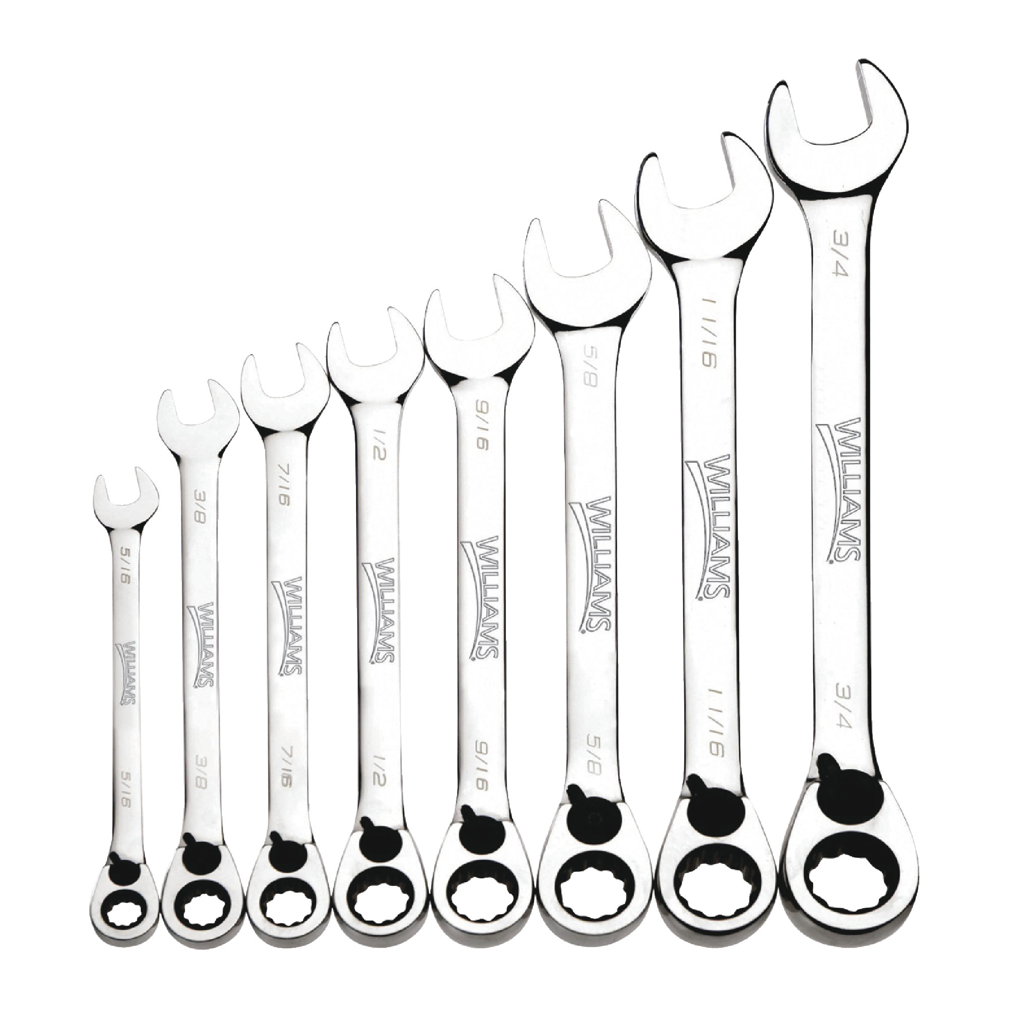 5/16"-3/4" 12-Pt Combination Wrench